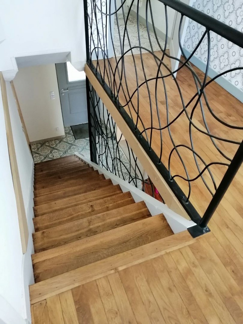 Marches carrelage